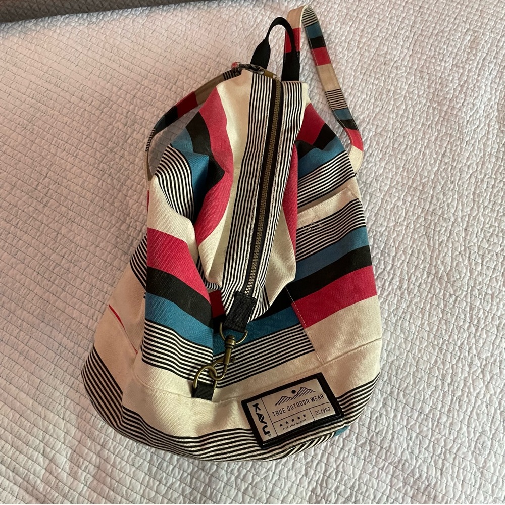 Kavu canvas backpack